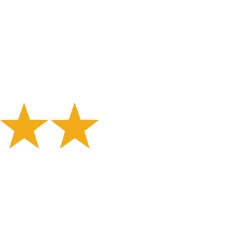2 stars rating